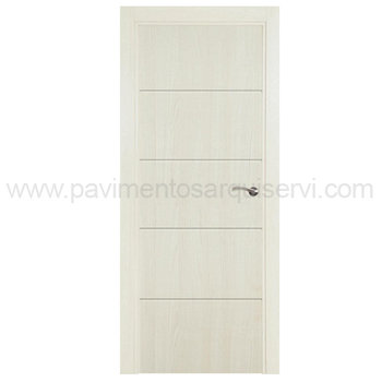 Puertas Hoja Maciza en DM Puerta Textil Ciega